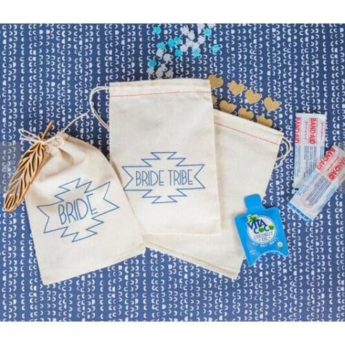 Personalized Bride Tribe Hangover Kit destination wedding favor gift Welcome Bags Bachelorette hem bridal shower party gift bag