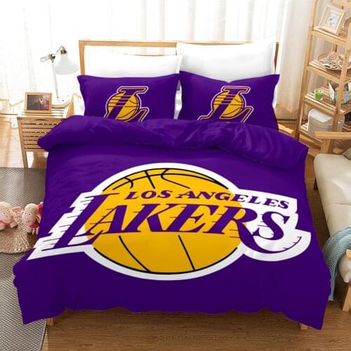 3D Basketball Club Quilt Duvet Cover Bedding Cover Set Pillowcases Bed Cover Set 2-3PCS Twin Full Queen King Size