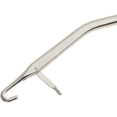 2Pcs Latch Hook Crochet Needle for Micro Braids Hair Extension Feather and Dread Maintenance Installation