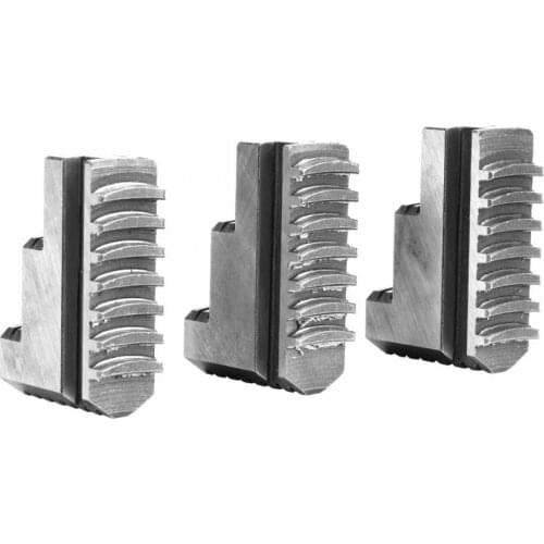 Lathe Chuck 3 Pcs K11-125 Internal Jaw 5in Chuck 20CrMnTi High Strength Chuck Jaw for Tool Accessories High Quality