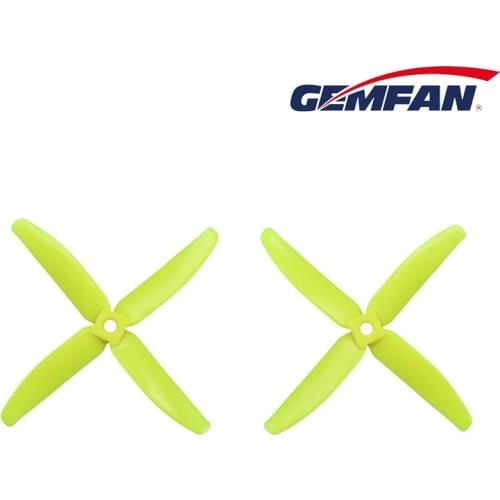 Gemfan Master 5040 4 Blade Propeller Props 5*4*4 Inch Strong Blast Propeller 4Pair/8PCS for RC Mini FPV Multirotor