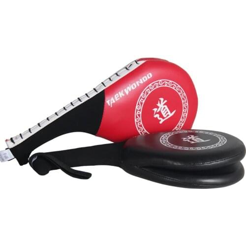 1pcs Taekwondo Hand Racket Kick Target Punching Pads Karate Kickboxing Paddle MMA Boxing Accessories 3 Colors