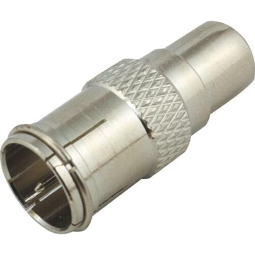 F CONNECTOR MALE/RCA female CONVERTER JACK