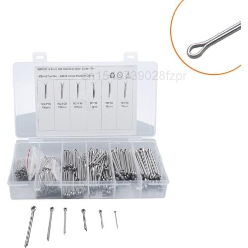 Premium 304 Stainless Steel Split Pin R-type Split Pin Stainless Steel U-shaped Hairpin Clamp Fastener