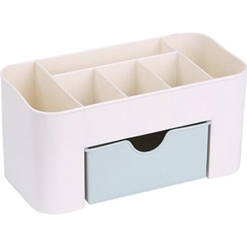 Drawer Cosmetic Storage Box Makeup Brush Finishing Box Desktop Jewelry Skin Care Product Dividing Makeup Box