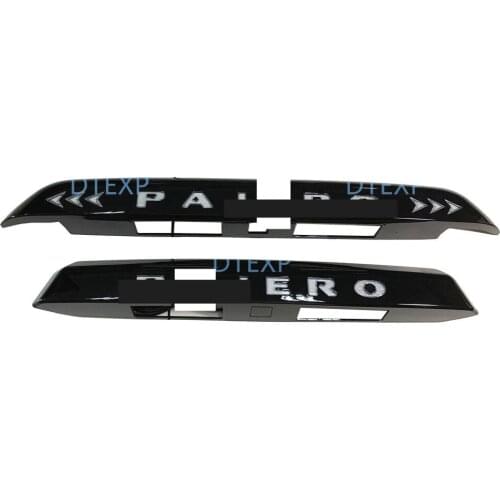 1 Piece 2007-2020 Spare Tire Cover for Shogun 2007-2013 Brake Lamp for Pajero V97 Tail Door Decoration Board for Montero V93 V95