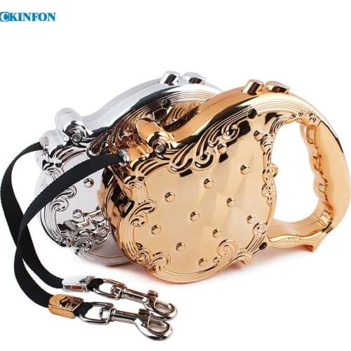 20Pcs/Lot Retractable Traction Meace Plating Upscale Version Retractable Leash 3m