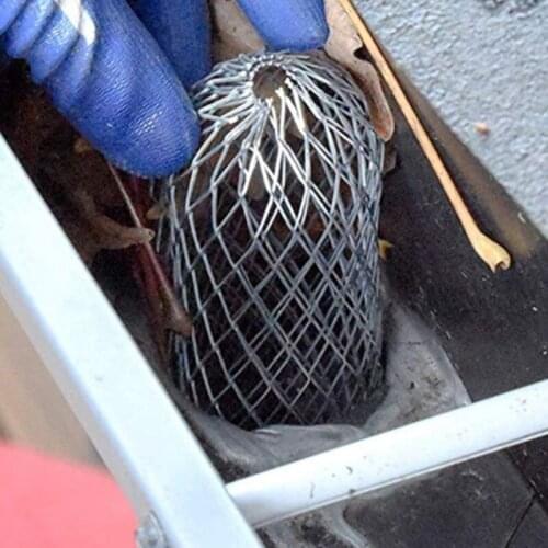 4Pcs Leaf Filter Anti-Leaf Filter Garden Eaves Drain Pipe Filter Cap Freely High Quality Retractable Filter Household Supplies