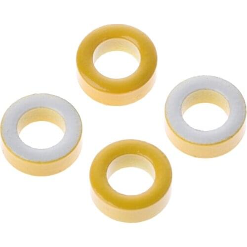 50 Pcs/Set T50-26 Iron Power Core Toroidal Ferrite Rings 7.5mm ID For Inductors