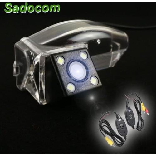 HD Car CCD Night Vision Backup reverse Rear View Camera Parking Assistance for Mazda 2 2008 2009