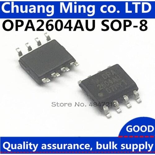 Free Shipping 10pcs/lots OPA2604AU OPA2604U OPA2604 SOP-8 In stock