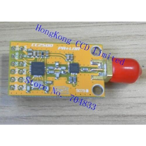 CC2500 PA LNA Long-range 2.4GHz 22dBm wireless module CC2500+PA+LNA