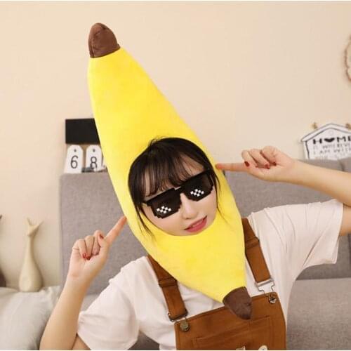 Christmas Party Cap Costume Fancy Hat Restaurant Banana Cap for Child Or Adult