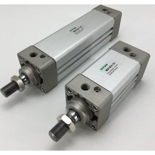 MDB1B100-25 MDB1B100-50 MDB1B100-75 MDB1B100-100 MDB1B100-125 MDB1B series Square tube Air cylinder