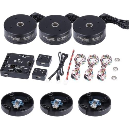 Iflight Ipower AlexMos 32 BIT BGC with GM5208H-120T GM5208 Brushless Motor AS5048A Encoder Combo Set For 5D2/5D3 Camera RC FPV