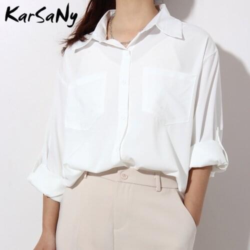 Блузки в полоску KarSaNy China At AliExpress