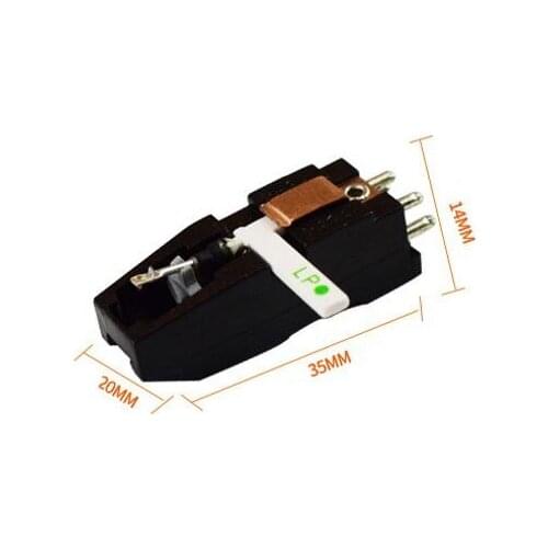 Double ruby ​​and sapphire stereo stylus needle turntable cartridge