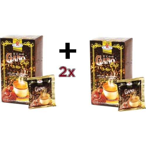 2x Gano Excel Cafe 3 in 1 Coffee Ganoderma Healthy Coffee Healthy , Present , Practical , Turkey Fast Shipping , New 2020 Day