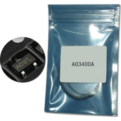 100Pcs/lot AO3400A SOT-23 N-Channel smd transistor kit AO3400 SOT-23-3L mosfet transistor 5.7A 1.4W SMD transistor set