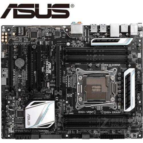 Asus X99-A/USB3.1 Desktop Motherboard X99 Socket LGA 2011-V3 i7 X DDR4 128G ATX UEFI BIOS Original Used Mainboard On Sale
