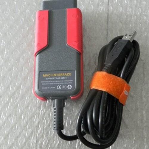 Newest MVCI 3 IN 1 V10.10.018 for Hon/da, for V olvo, for T oyota tis cable free shipping