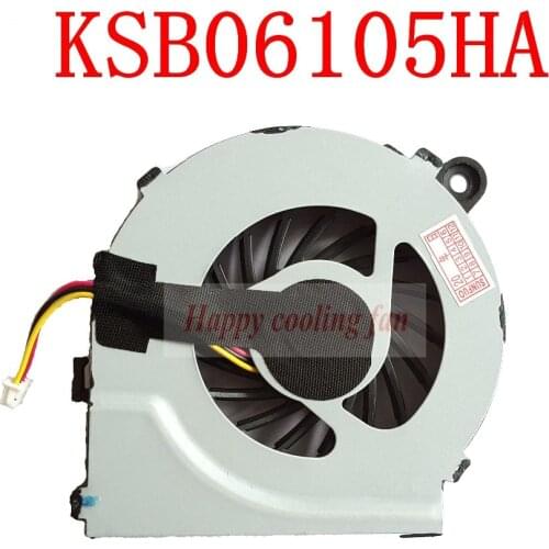 New & Original KSB06105HA Laptop 646578-001 3pin G7 G6 G4 G4t G6t G7t laptop cpu cooling fan