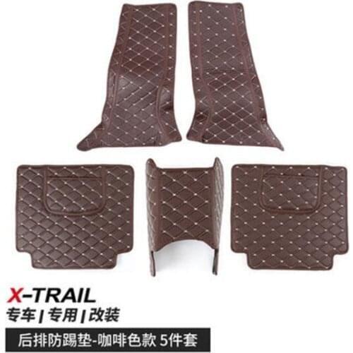 For Nissan X-Trail X Trail T32 Rogue 2014-2019 Car interior seat rear row PU anti-kick pad protection pad Car Styling