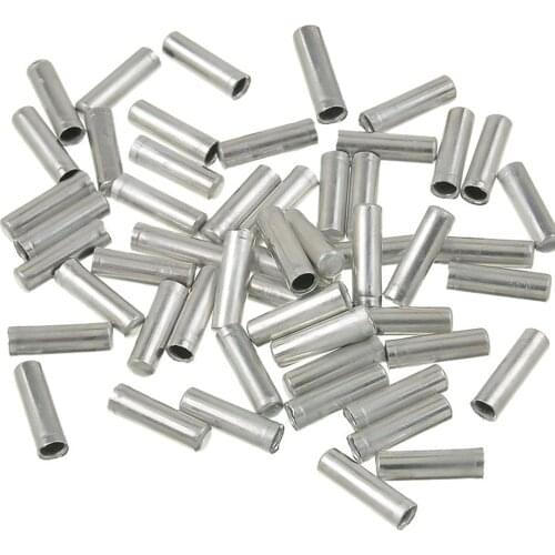 100 PCS Bicycle Bike Shifter Tips Caps End Crimp Tool Accessories Brake Cable