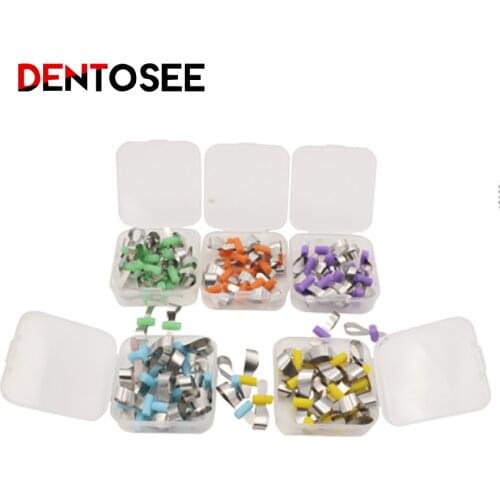 20Pcs Dental Twin Anterior Matrices Matrice Polyester Dentist Matrix Material