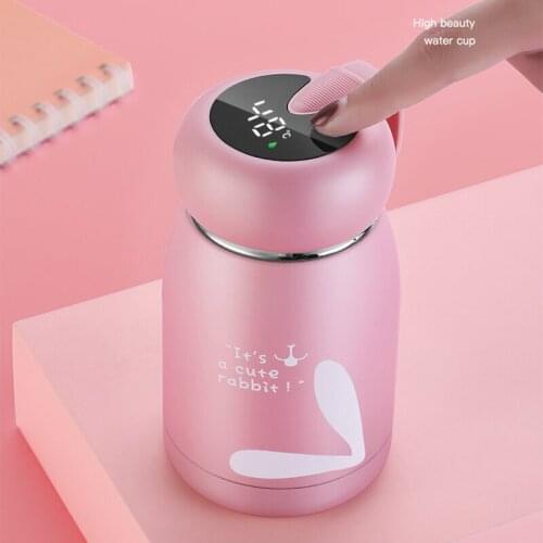 320ml Thermos Water Bottle Temperature Display Thermo Cup Stainless Steel Smart Display Temperature Vacuum Flasks Mug Bottles