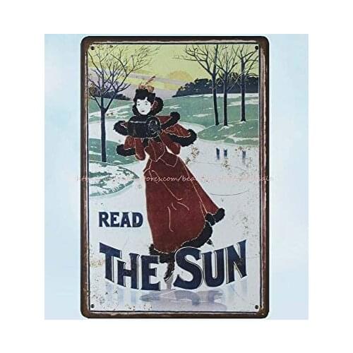 Bernice Indoor Bedroom Ideas Red The Sun Metal tin Sign
