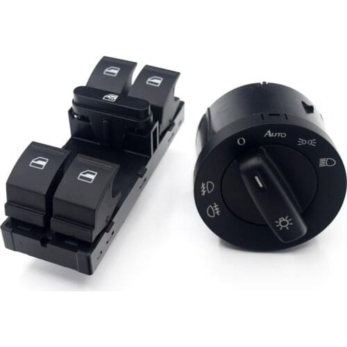 Free Shipping! Fog Lamp Headlight Window Switch Button For VW jetta mk5 golf 5 6 tiguan passat b6 CC 5KD 941 431B 1K4 959 857