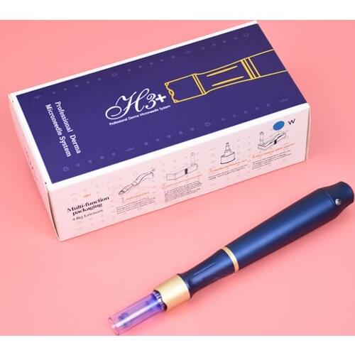 F3 wireless Auto Derma Pen Electric auto stamp microneedling pen micro needle 6 speed with 5pcs cartridge home use skin care kit