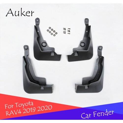 Car Mud Flaps Splash Guards Front Rear Mudguards Fender Accessories 4Pcs/Set For Toyota RAV4 XA50 2019
