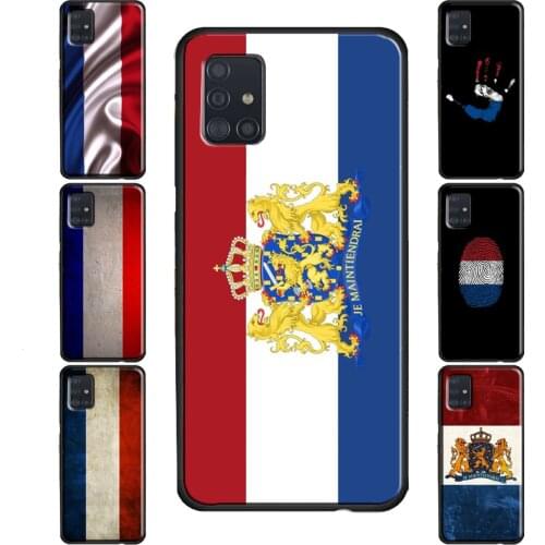 Netherlands Flag Case For Samsung Galaxy S10 S8 S9 Plus S20 FE S21 Ultra S10e Note 20 Ultra Note 9 10 Plus