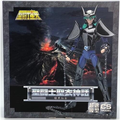 CS Speeding Model Saint Seiya Cloth Myth TV version Bronze black Andromeda Shun Metal Cloth PVC Action Figures Model Toys
