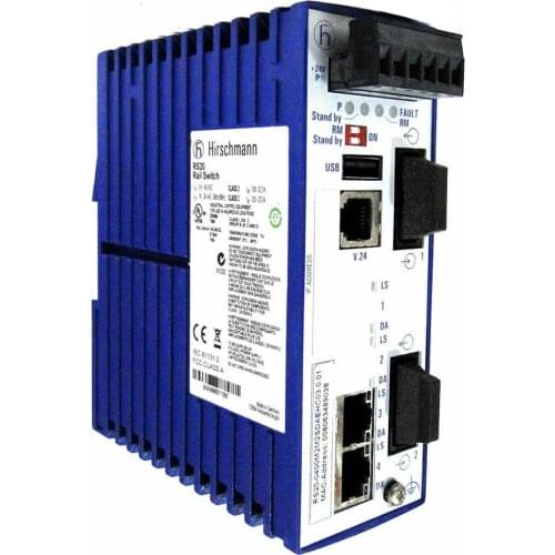 Hirschmann RS20-0800M2M2SDAEHC 05.0.02 Managed Rail Switch the price is no real