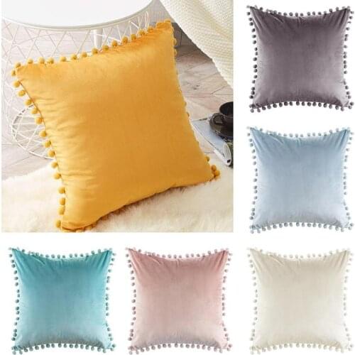 Soft Cushion Pillows Decorative Throw Pillow Case Soft Colors For Home Decor Living Room Sofa Seat Pillows 45cm* 45cm
