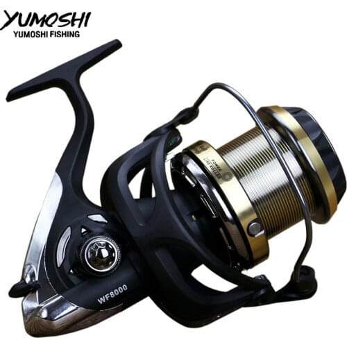 2019 New Fishing coil 9+ 1BB Spinning Fishing Reel Professional Metal Fishing Reel Wheels Long distance wheel WF