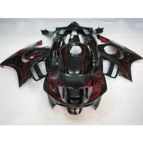 Dor-Motorcycle Fairing Kit for CBR600F3 1996 1995 CBR600 F3 95 96 CBR 600 F3 ABS Red Black Fairing kit+gifts