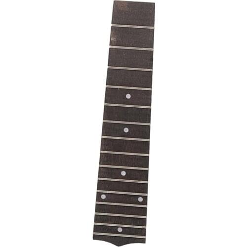 Tooyful Rosewood 15 frets Ukulele Fingerboard Fretboard Mini 21 inch Ukulele Parts