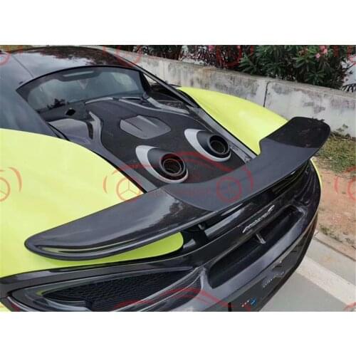 Suitable for McLaren 540C 570S upgrade 600lt dry carbon fiber tail fin fixed wing spoiler body kit auto parts