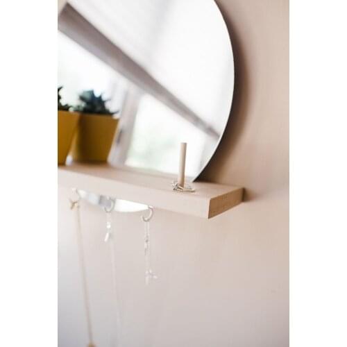 Hanging Mirror Shelf Kit