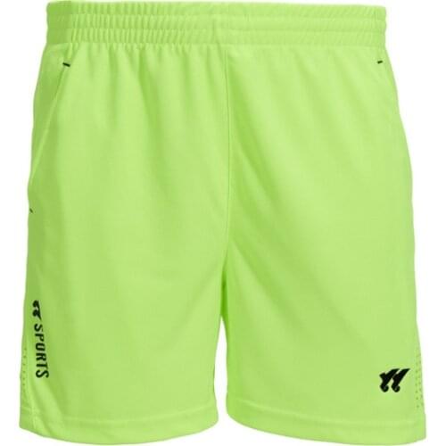 Professional Badminton Shorts Men/Women Breathable Elastic Waist Tennis Shorts Quick Dry Blue Sports Shorts Fitness yoga AHP694