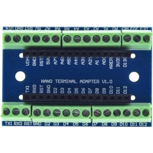 Standard Terminal Adapter Board For Arduino Nano 3.0 V3.0 AVR ATMEGA328P ATMEGA328P-AU Module Expansion Shiled Module