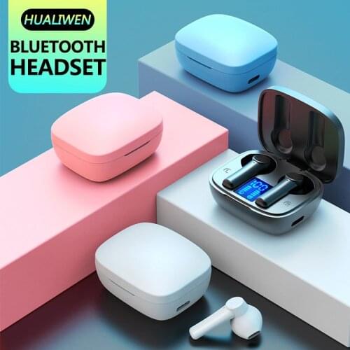 TWS Wireless Headphones 5.0 Earphone Noise Cancelling Headset Stereo Sound Music In-ear Earbuds For Android IOS Smart Phone