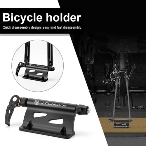 CYCLINGBOX Car Roof MTB Bike Rack Quick-release Fork Installation Mount Holder Lock Truck Cycle Mount Bracket Rack Block Bicycle