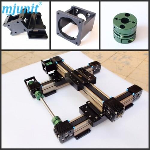 High speed belt drive linear guide rail bearing motion cross roller
