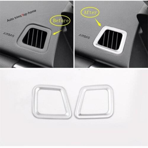 Yimaautotrims Inside Air Conditioning AC Outlet Vent Cover Trim ABS Fit For Jaguar E-pace E pace 2018 - 2020 Interior Mouldings