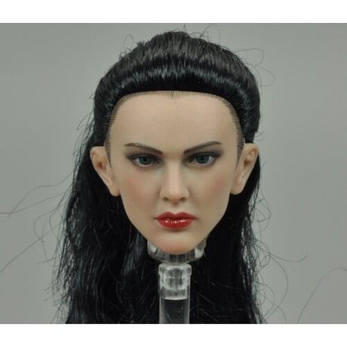 1/6 Goddess of War Salia Female Head Sculpture for 12 inch action figure accessories